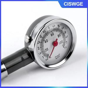CISWGE Xe đo áp suất lốp thép không gỉ Lạm Phát đo áp suất Độ chính xác cao Meter Detector công cụ sửa chữa cho cơ khí lốp xe