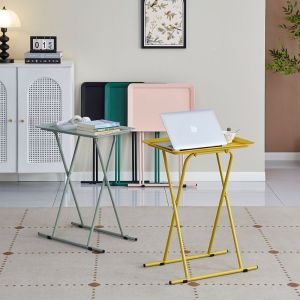 Folding Table Outdoor Portable Home Balcony Writing Table Stall Durable Outdoor Family Free Installation Computer Table