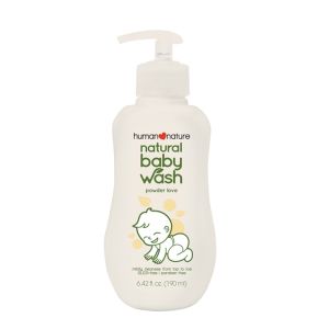 Human Nature Baby Wash Hypoallergenic Mild and Gentle and Paraben Free