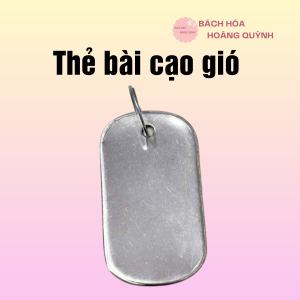 1 cái thẻ bài cạo gió bằng thép không gỉ.