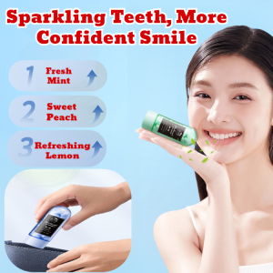 Portable Toothpaste Fragrant Oral Care Solid Mouthwash Portable Toothpaste Oral Care Powder Oral Care Paste Mouthwash Lactobacillus Toothpaste Care for Your Gums Lime Refreshing