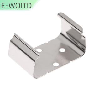 【E-WOITD】 คลิปแบตเตอรี่สำรอง1ชิ้นสำหรับแบตเตอรี่ Bc-69รุ่นสปริงเหล็กแบตเตอรี่9V ตัวยึดคลิปคงที่สำหรับเบสกีตาร์ไฟฟ้าที่ใช้งานอยู่