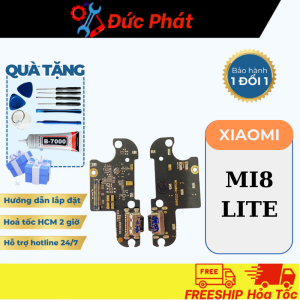 CỤM SẠC THAY THẾ XIAOMI MI 8 LITE(Tặng kèm keo dán và bộ sửa)