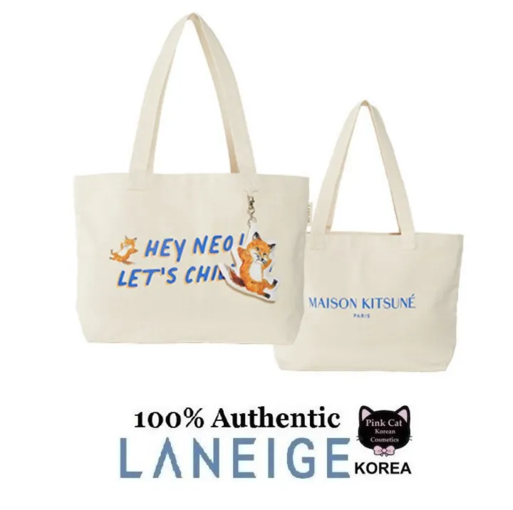 関税込★MAISON KITSUNE★Maison Kitsune X Laneige Padded Bag 関税込☆MAISON KITSUNE☆Maison Kitsune X Laneige Padded Bag