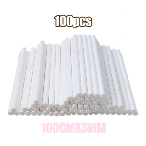 100pcs Disposable Candy Sticks Lollipop Wrapping Sticks For Making Homemade Candy