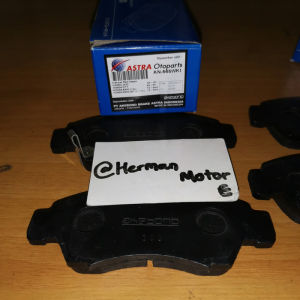 Kampas rem depan Brake Pad Akebono Original AN-565WKI Honda Brio - Brio satya - all new brio - Jazz old GD3 - City old GD8 (1set:4pcs)
