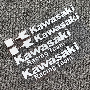 Kawasaki Motorcycle Sticker Logo Set Racing Team Tank Emblem For Kawasaki Z800 ZRX400 ZRX1100 ZRX1200 Z750 Z1000 ER-6 ZR-7R