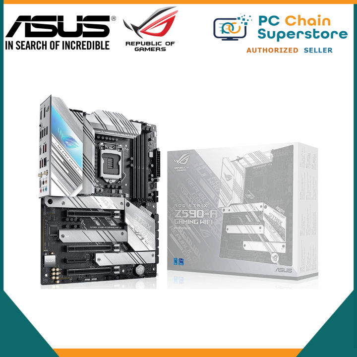 ASUS ROG STRIX Z590-A GAMING WIFI Intel Z590 LGA 1200 ATX