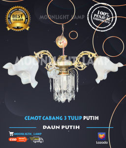 BIG SALE !!! Lampu hias cabang tulip minimalis / Lampu tulip / Lampu ruang makan / Lampu murah / Lampu ruang tengah / LAMPU HIAS