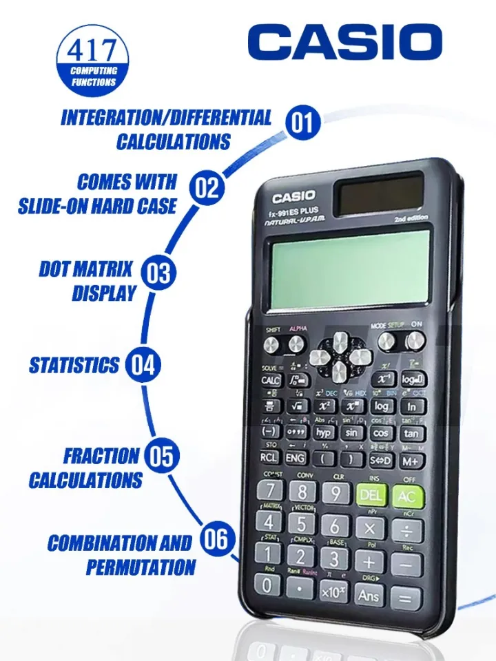Original】 Casio Scientific Calculator FX-991EX/FX-991ES Plus/FX
