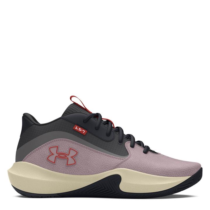 Under Armour Mens Lockdown Basketball Shoes Mens (Gray/C