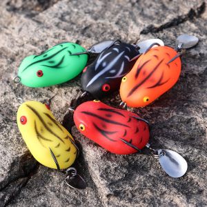 Umpan Pancing Buatan: Soft Bait Bentuk Katak & Swimbait Fishing Lure 4.5cm