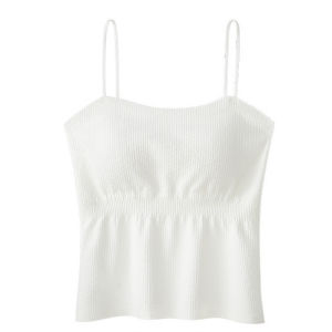 【SINGABRALETTE】15000 People Praise✨Stretch Slim Fit Camisole Top Women Integrated Beautiful Back Pad Inner Wear Seamless Anti-Slip Breathable Tank Tops吊帶上衣
