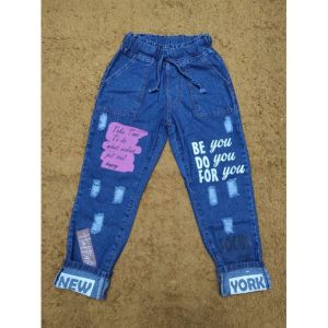 Celana Anak Tanggung / Baggy Pants Anak / Boyfriend Jeans Anak Size 24-26 (kode 04)
