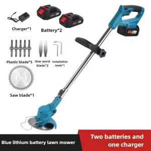 1800W Mesin Rumput Elektrik Grass Cutter Cordless Lawn Mower Grass Trimmer Mesin Rumput