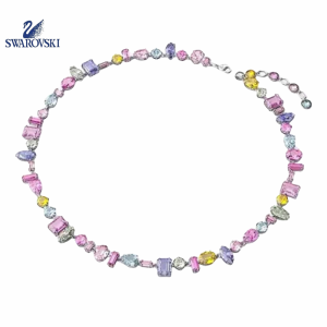 SWAROVSKI necklace Multi-Color imitation crystal necklace GEMA element Crystal clavicle necklace womens necklace Valentines Day gift with gift birthday gift complete set of packaging