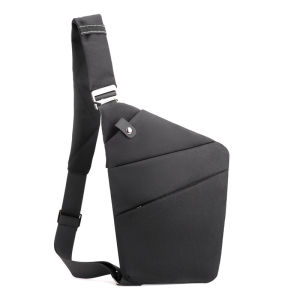 TasBagShop Men Crossbody Chest Bag Anti-theft Close-fitting Waist Bag Back Pack Sash Bags Travel Shoulder Bag