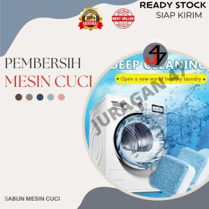 Tablet Pembersih Mesin Cuci - Washing Machine Cleaner -Sabun Penghilang Bau Anti Bakteri - JURAGAN 47