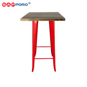 [ LUAR JABODETABEK ] SAPPORO MASSIE - Meja Bar | Meja Tolix | Bar Table