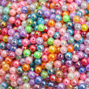 30-100ชิ้น/ถุง6/8/10มม.ชุบพลาสติก AB ลูกปัดสีสวยเงา ABS หลวม Spacer ลูกปัดสำหรับสร้อยคอสร้อยข้อมือทำ DIY เครื่องประดับลูกปัดผลการค้นหาอุปกรณ์เสริม