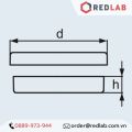 Cặp đĩa petri thuỷ tinh nhiều kích thước Dinlab Germany dùng đựng mẫu, nuôi cấy (gồm đĩa và nắp), CÓ VAT. 