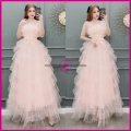Mesh Floor Luxury 2-Line Dress - Maxi Lightweight Suitable for Beach Travel Du Thien Shop. 