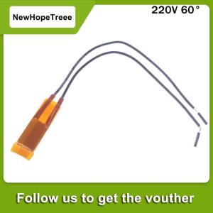 NewHopeTreee เครื่องทำความร้อนเครื่องทำความร้อนขนาดเล็ก80-270องศาเซลเซียสเครื่องทำความร้อน PTC 12V 220V สำหรับทำความร้อนขนาดเล็ก