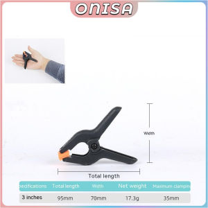 Nylon Spring Clamp Plastic Woodworking Grip Toggle Clamps Photography backdrop Clip Holder 3" 4" 6"" 6"