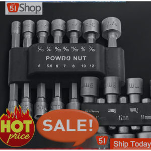 Set Strong Hexagon Socket Head Pneumatic Air Batch Head Accessories