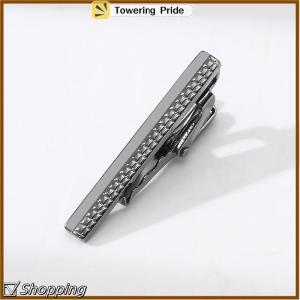 [Towering Pride] Fashion Simple Metal Tie Clip For Men Wedding Necktie Tie Clasp Clip Gentleman Ties Bar Tie Pin Men Shirts Jewelry Accessories
