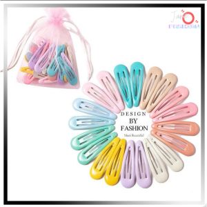 Jepit Rambut Klip Alloy Multifungsi 20pcs Cute Colorful Hair Clipper JOFIK102