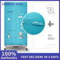 Portable Dryer Electric Clothes Dryer Machine Double Layer Stackable Clothes Drying Rack for Rainy Day Home Apartments. 