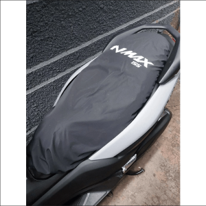 Yamaha Nmax 155 V1 V2 V3 2 Layer Seat Cover Black by Immortal