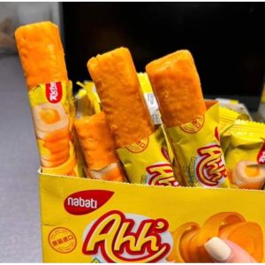 Bánh Xốp Phô Mai Richeese Ahh hộp (10 cây x 9g)