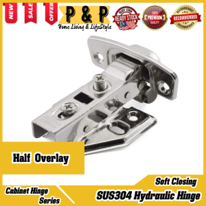 Heavy Stainless steel Kitchen Cabinet Furniture Soft Close Conceal Door Hinge Engsel Perabot Hydraulic SUS304