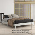 Queen Bed - MILLERS Series - 1 Color - Zen Style Queen Bed - Katil Queen Kayu - Katil Queen - Beds. 