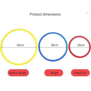 JoyToy Taman Kanak-kanak Melompat Rumah Lingkaran Anak-anak Melompat Lingkaran Mainan Olahraga Luar Ruangan