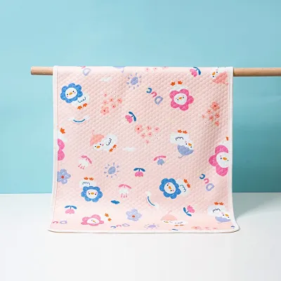 Kangaroomom Baby Waterproof Diaper Changing Mat Pad Cotton Material Washable Reusable Breathable Mattress