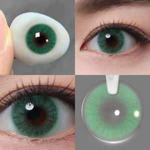 (🔥 Koleksi terlaris)Magister softlens mata soflen lensa kontak normal softlens mata gray/brown