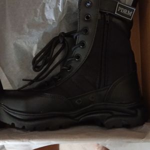 Outdoor Black Tactic Combat boots Military