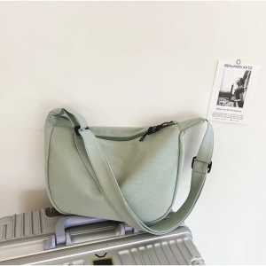 Tas Selempang Wanita Tas Bahu Polos Sling bag Shoulderbag Perempuan Remaja OOTD Sekolah Kuliah Fashion Cute Korean Canvas Lucu Wanita Style