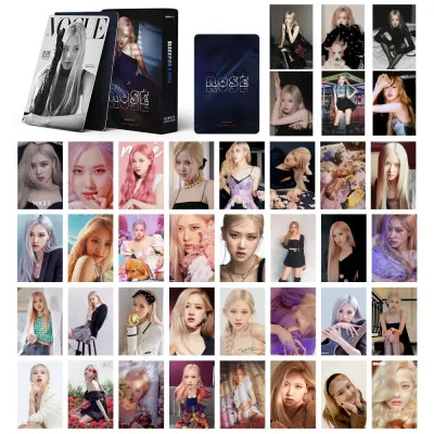 clu blackpink LOMO card jisoo Lisa rose jennie Photo postcard cards collection ulc