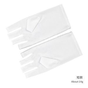 Sarung Tangan Anti Lampu UV 1 Pasang Sepasang Manicure Glove Kuku Led Nail Art Nailart 1 pair Protection Glove Dryer Light Radiation