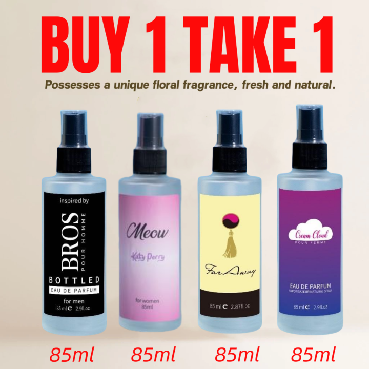 BEST 85ML PERFUME FOR MEN / WOMEN IT'S 25% OIL BASED . AFFORDABLE PERFUME KATY MEOW 85ml Perfume  New Original Singapore Far away Perfume for Unisex 85ML Long-lasting Fragrance
