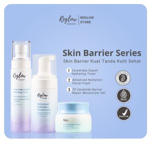 Reglow Skincare BARU! Skin Barrier Series Halal dan BPOM