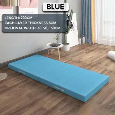 Foldable Mattress Foldable Bed Single Mattress And Queen Thickened Sponge / 4 Fold / 8cm Thick Floor Tatami Mattress Sleeping Mat