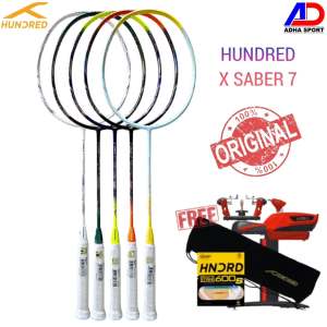 Raket Badminton Hundred X Saber 7 Raket Bulutangkis