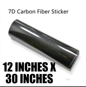 STICKER CARBON FIBER 7D for car motorcycle and others