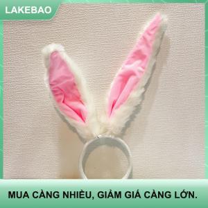 【LAKEBAO】 Giáng sinh Thỏ Tai Dài Headband cho phụ nữ cosplay Bunny cô gái dễ thương và hài hước Headband phụ kiện