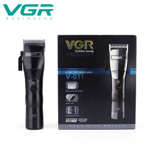 VGR-V-011 Electric Oil Head Stainless Steel Professional Hair Clipper with Wireless Charging for Kids
